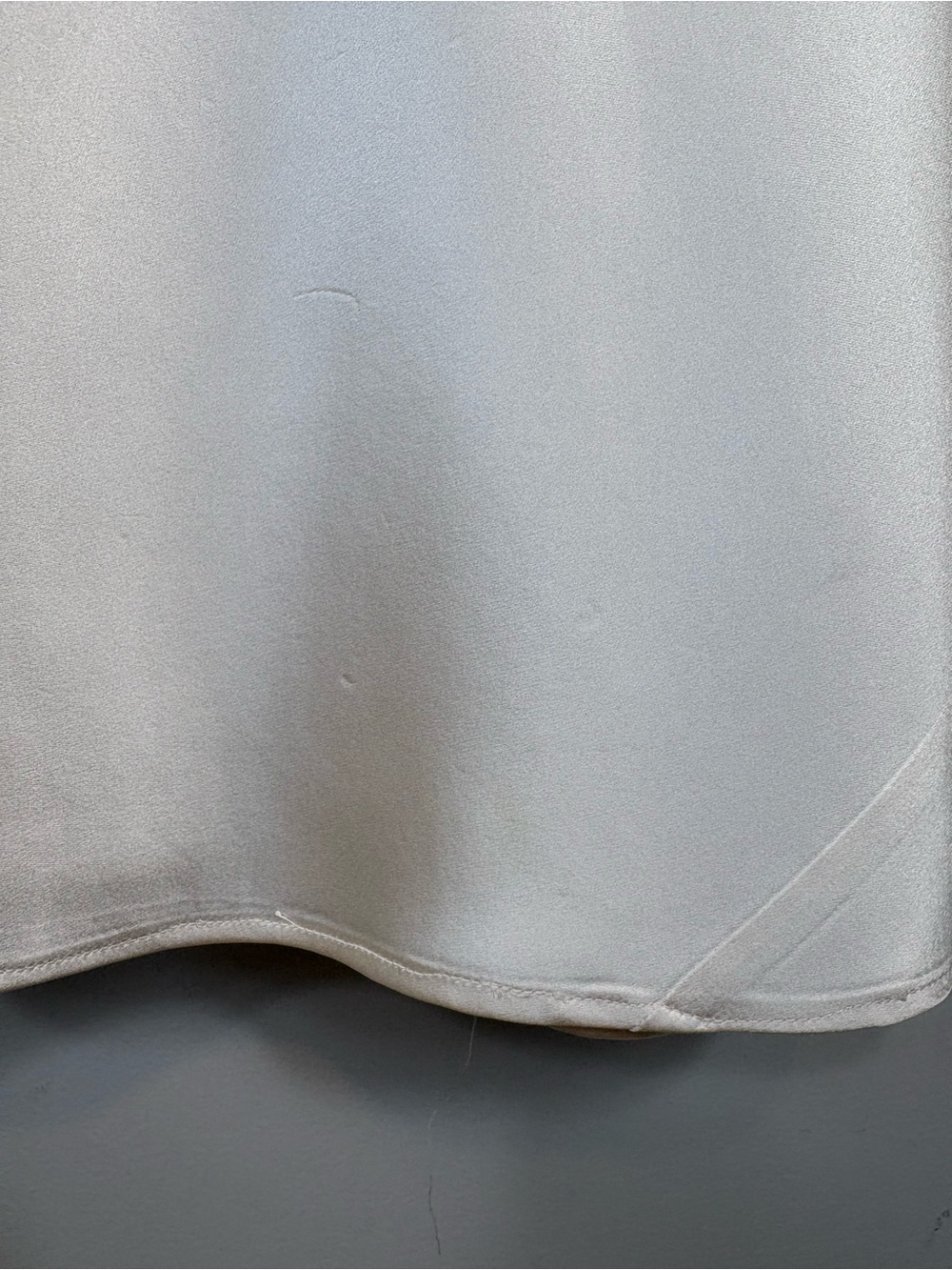 Reformation Chania Silk Dress Ivory Size Small *No Buttons - Picture 10 of 16